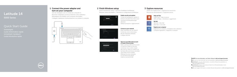 Dell Latitude 14 User manual