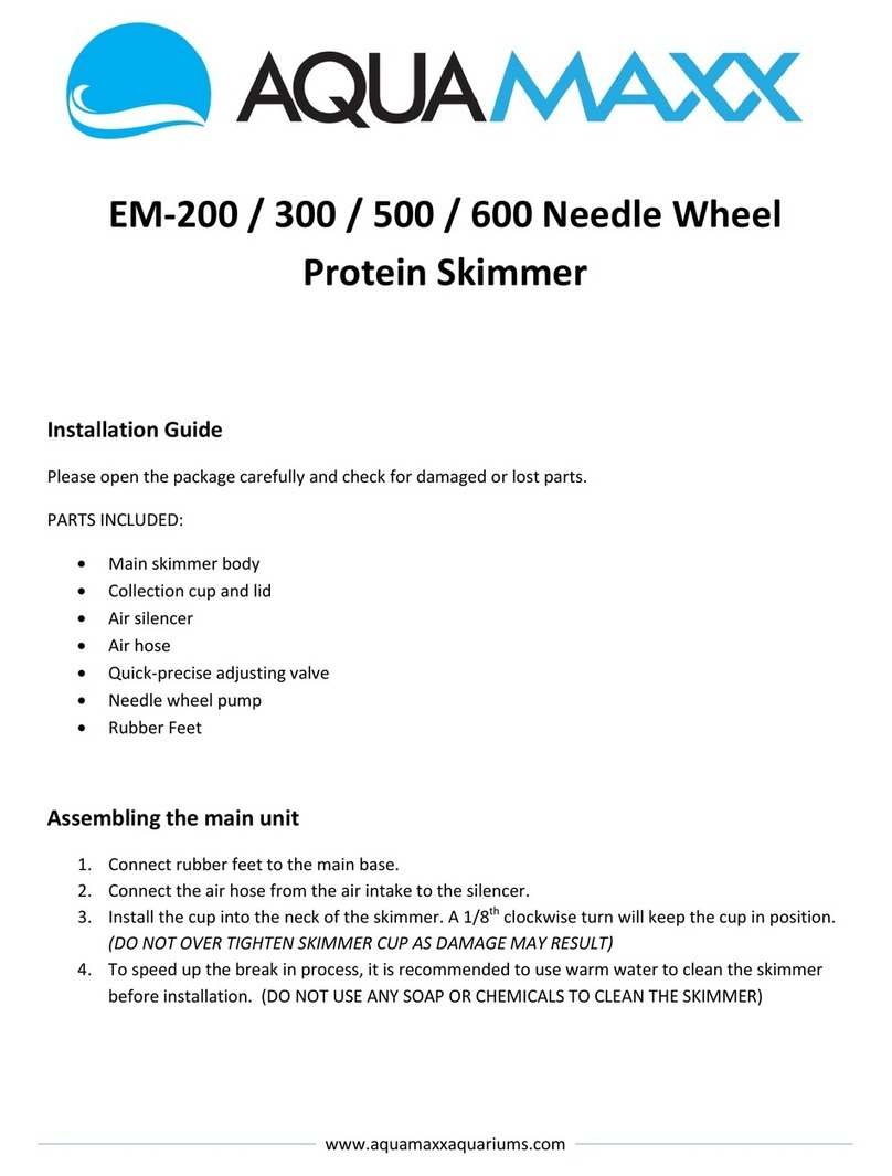 AQUAMAXX EM-200 User manual