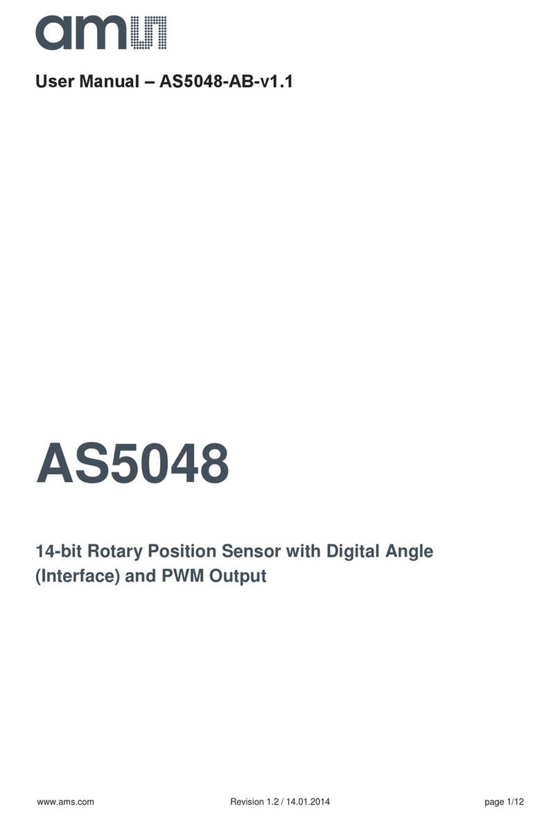 AMS AS5048 Eval-Kit user manual