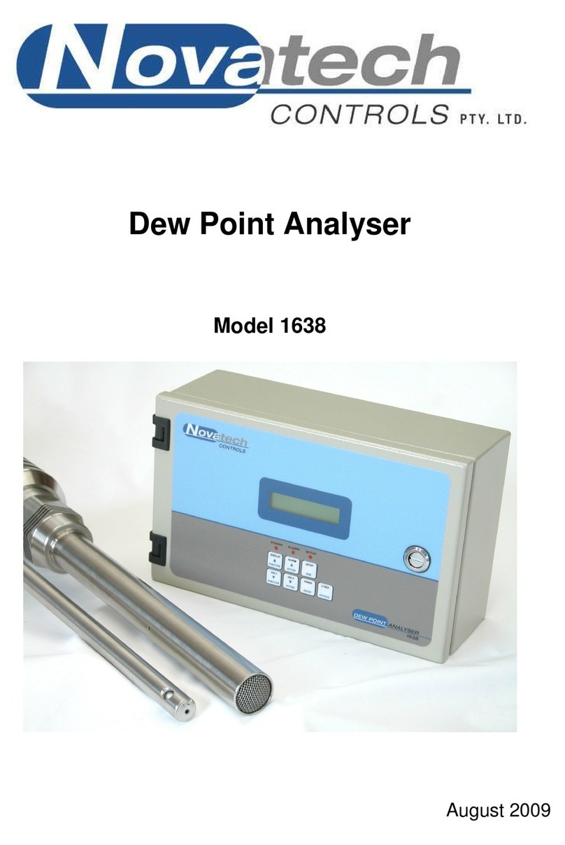 Novatech 1638 User manual