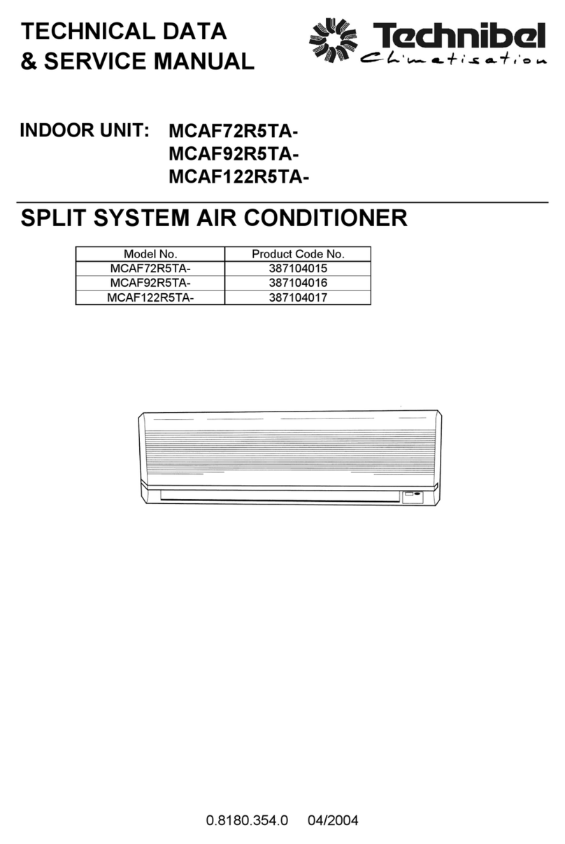Technibel MCAF92R5TA Manual