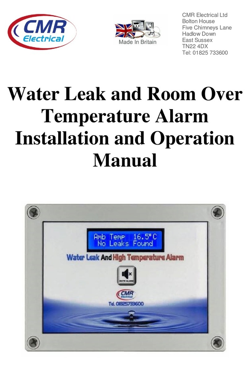 CMR Electrical CWT2-2 User's installation and operation manual