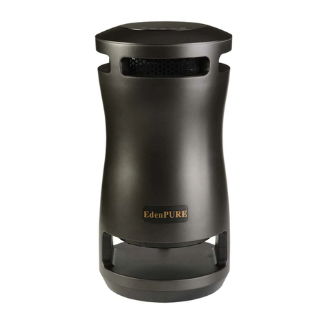 EdenPURE 360 Super climater Operation and warranty manual