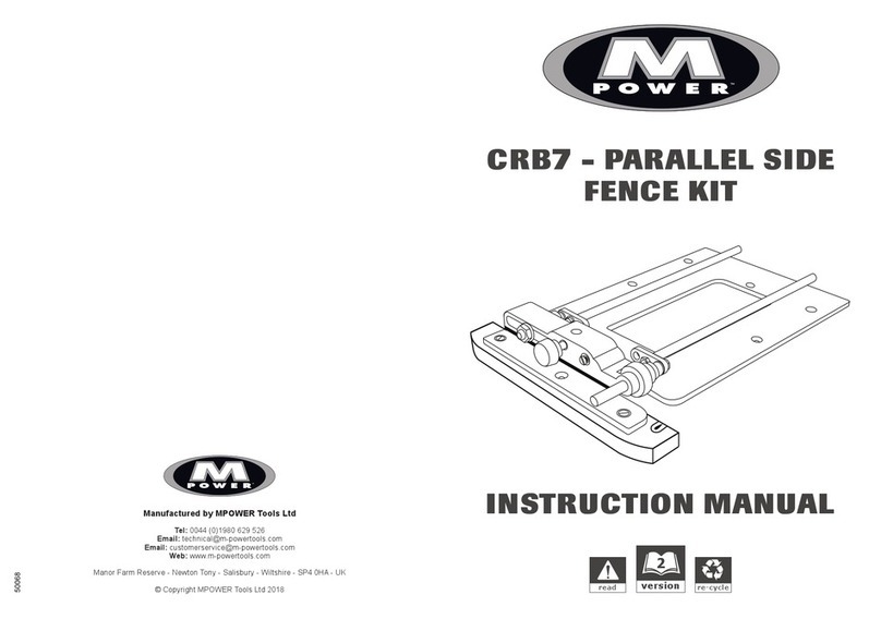 M-Power CRB7 instruction manual