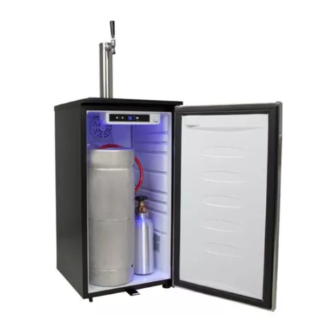 EdgeStar KC1000 installation guide