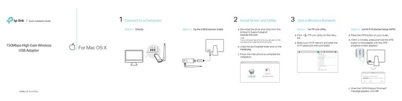 TP-Link TL-WN722N Quick installation guide