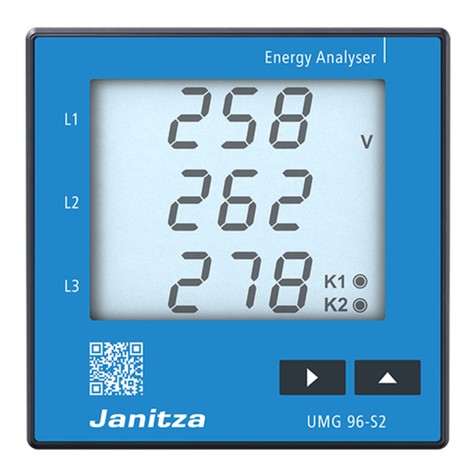 janitza UMG 96-S2 installation instructions