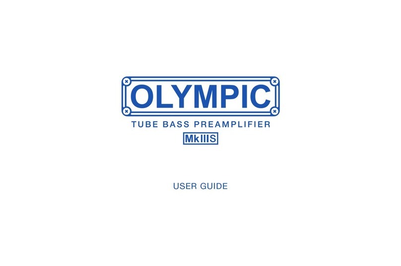 Shift Line OLYMPIC MkIIIS user guide
