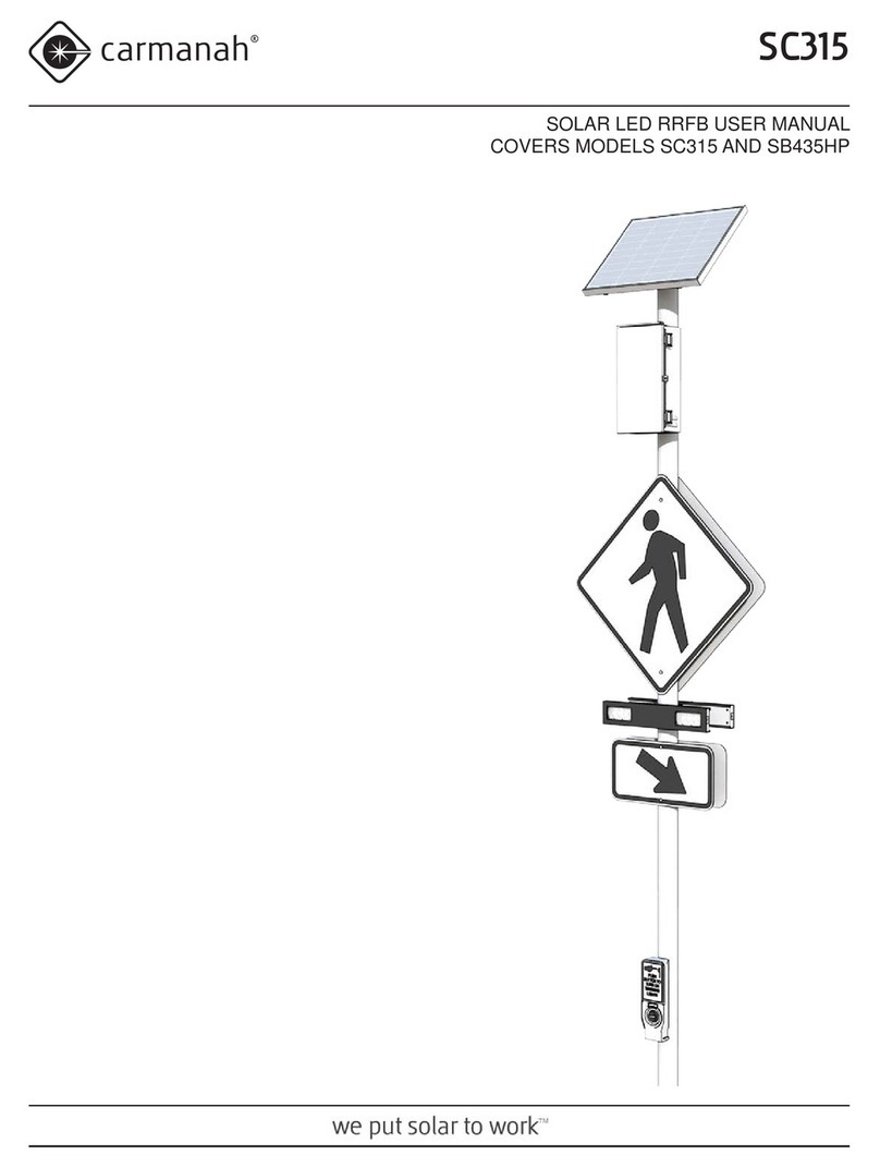 Carmanah SC315 user manual