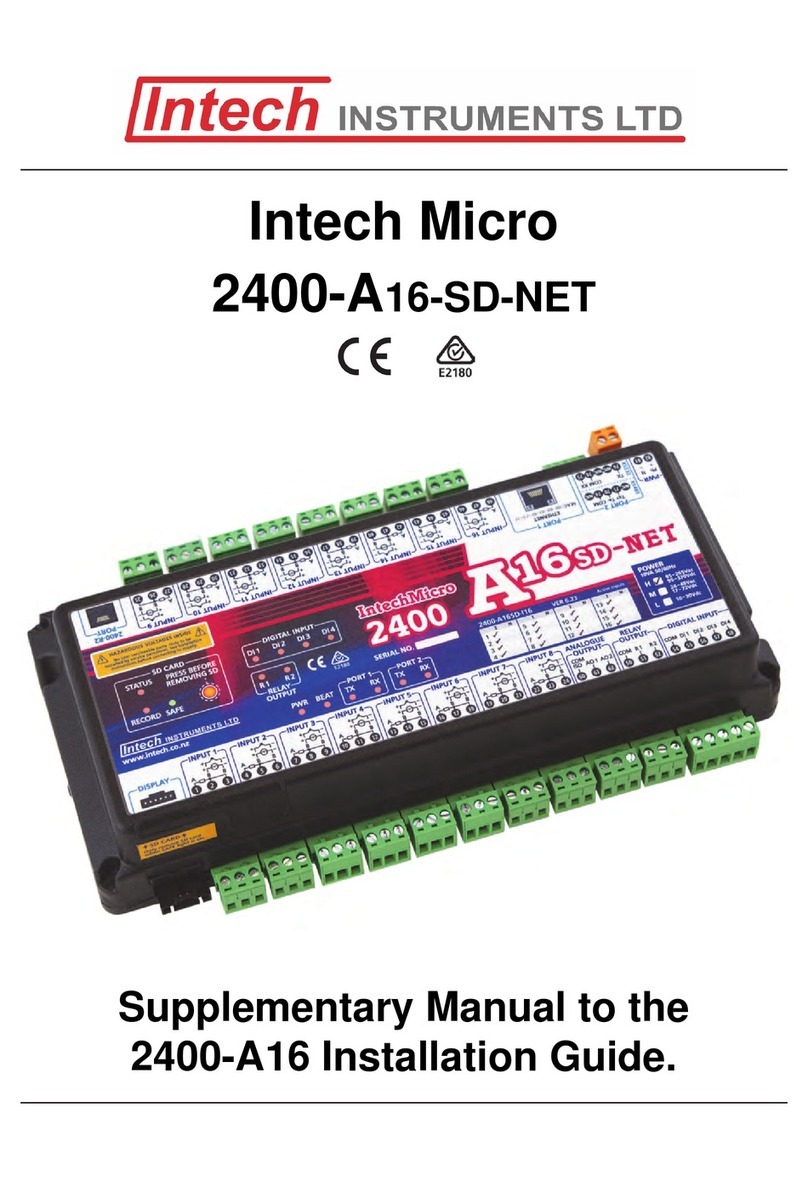 Intech Micro 2400-A16-SD-NET installation guide