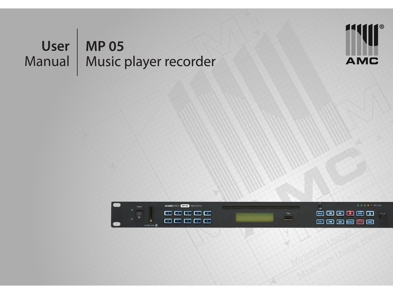 AMC MP05 user manual