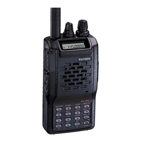 Yaesu VX-150 User manual