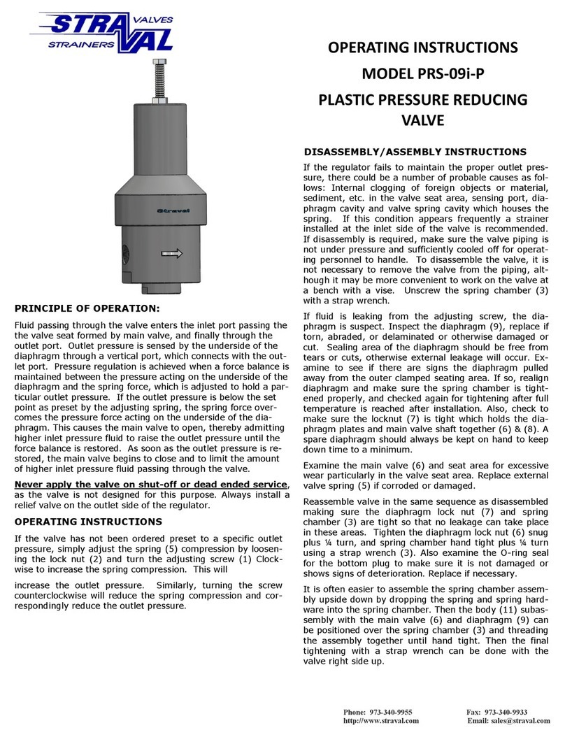 Straval PRS-09i-P operating instructions
