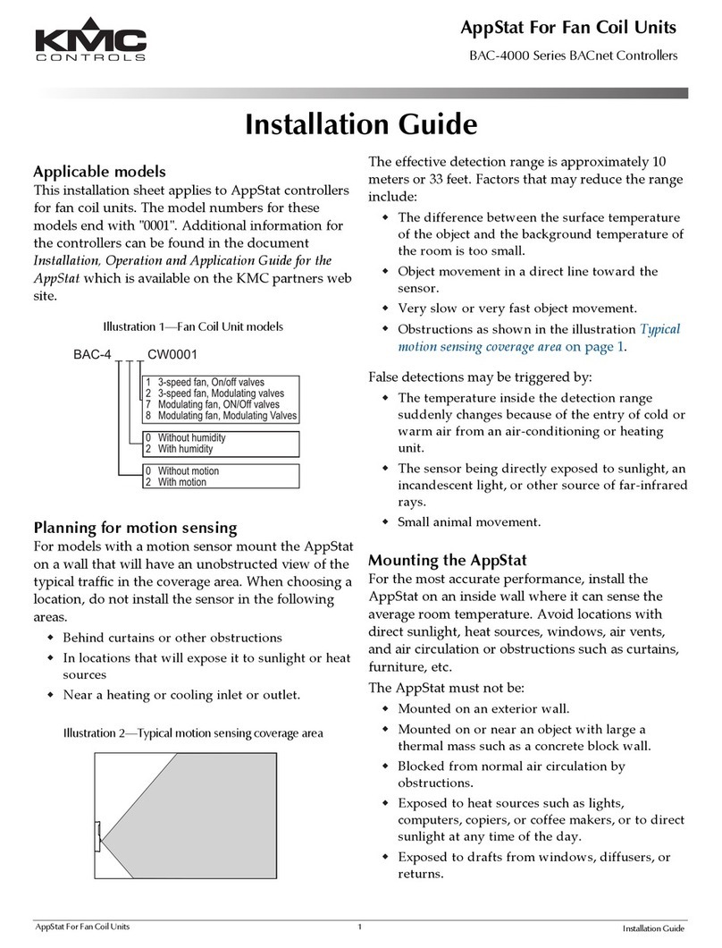 KMC Controls AppStat User manual