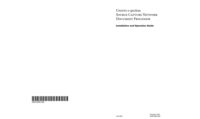 Unisys e-action Source NDP Operating instructions