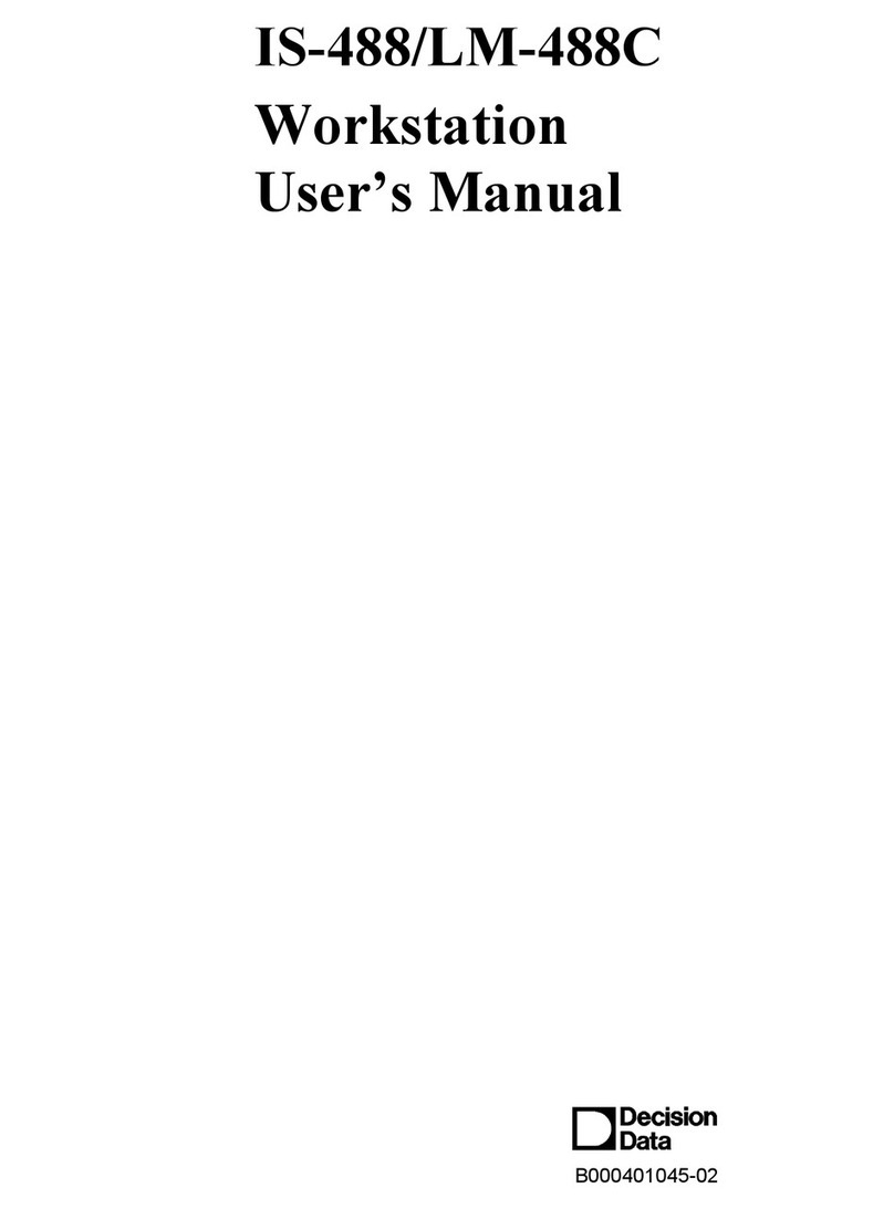 Decision Data IS-488 user manual