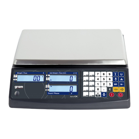 Gram Precision CK-3 Series Operation manual