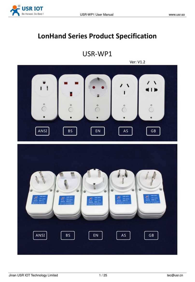 USR IOT USR-WP1 User manual
