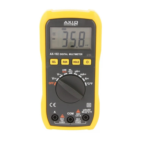 Axio MET AX-102 user guide