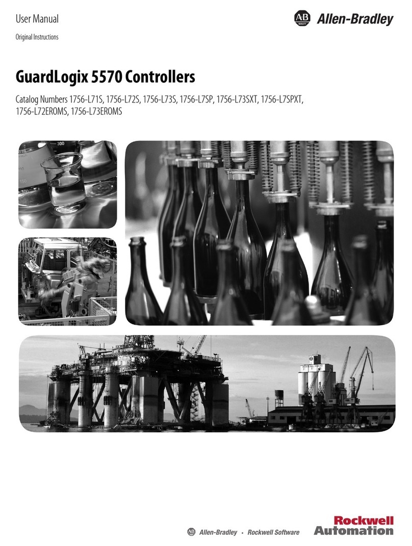 Allen-Bradley GuardLogix 5570 User manual Allen-Bradley GuardLogix 5570 User manual