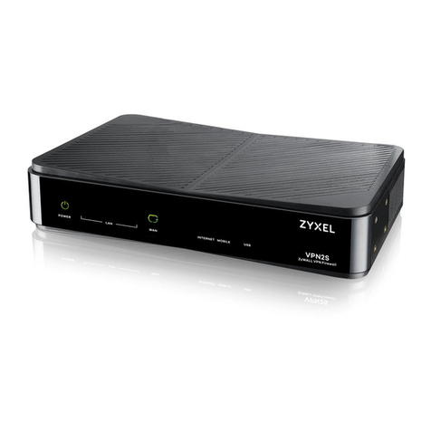 ZyXEL Communications ZyWALL VPN2S User manual