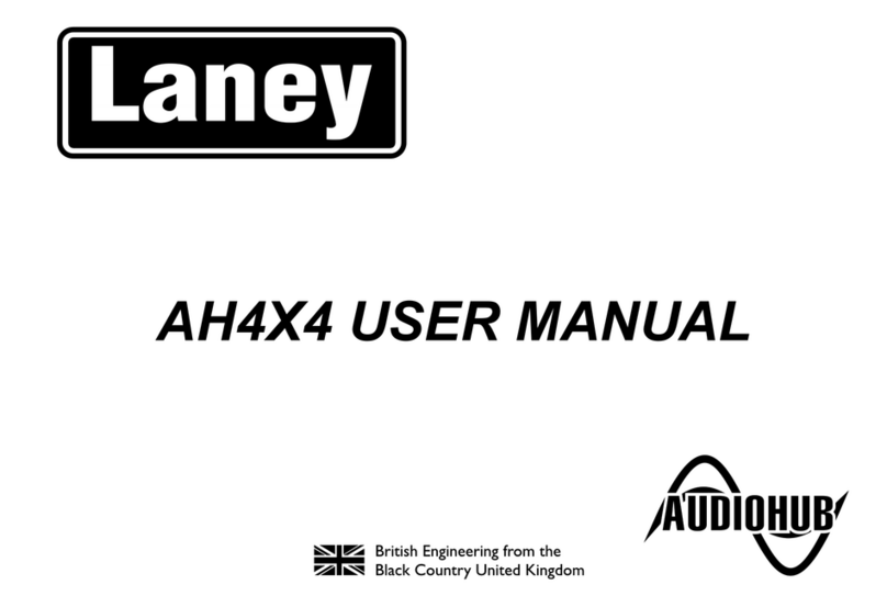 Laney AH4X4 User manual