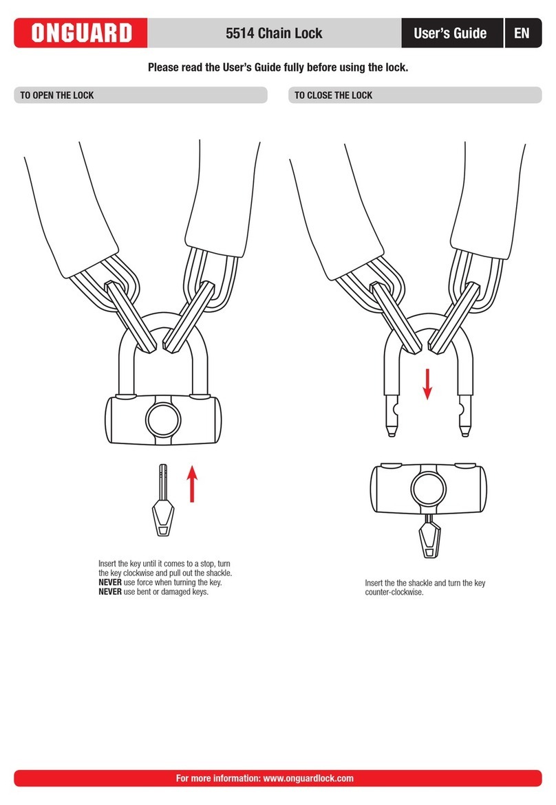 Onguard 5514 user guide
