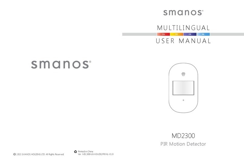 Smanos MD2300 User manual