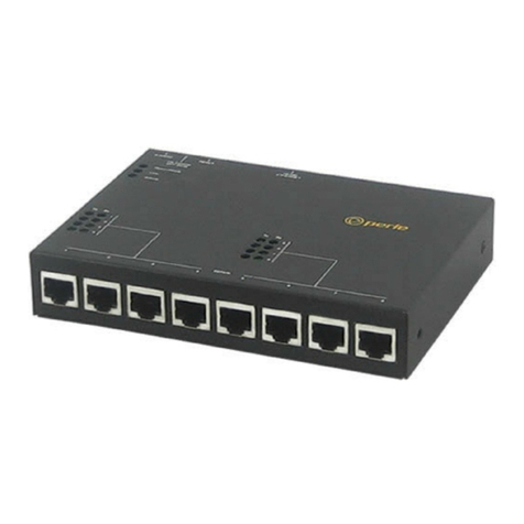 Perle IOLAN STS8D GR Hardware installation guide