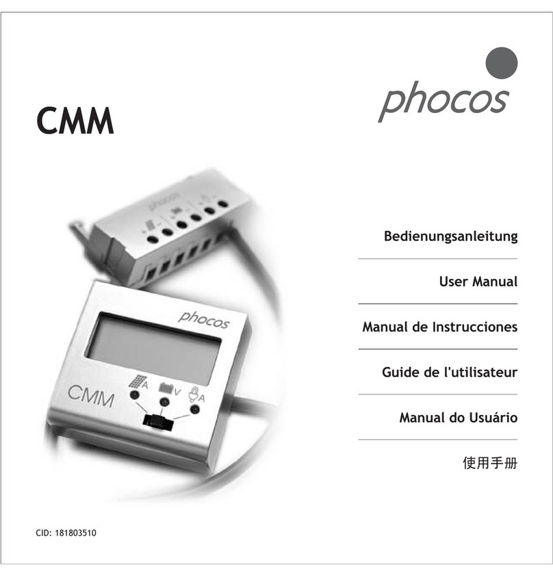 Phocos CMM User manual