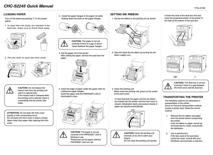 Sinfonia Technology CHC-S2245 Installation guide Sinfonia Technology CHC-S2245 Installation guide
