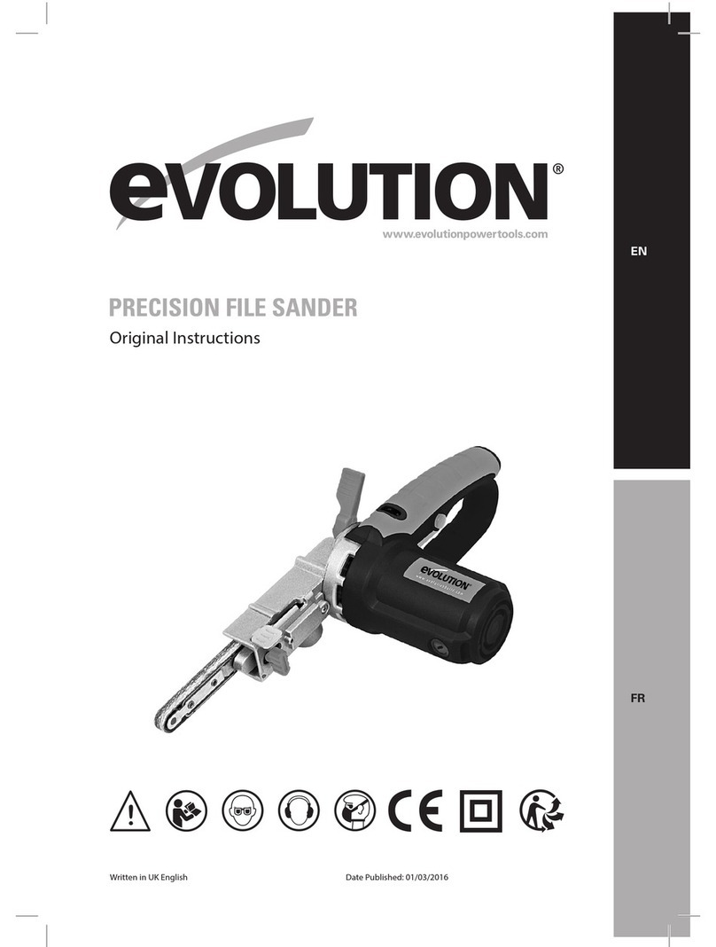 Evolution Precision File Sander Original instructions