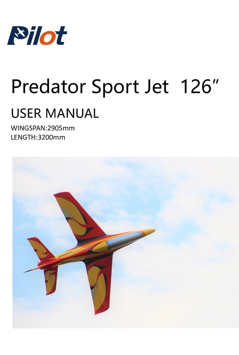 Pilot Communications Predator Sport Jet 90" User manual