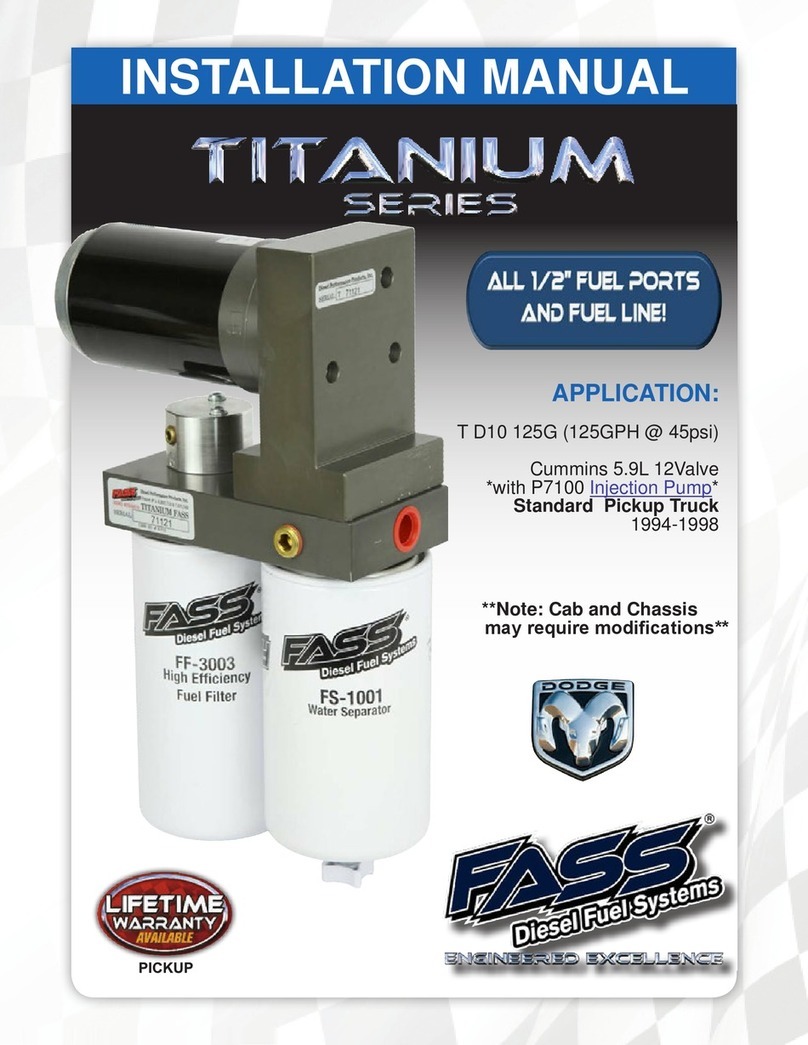 Fass T D10 125G installation manual
