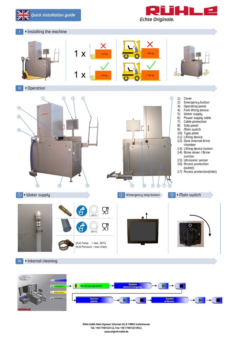 Ruhle IR 56 Quick installation guide