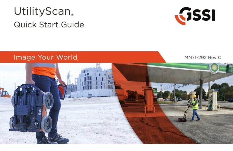 GSSI UtilityScan User manual