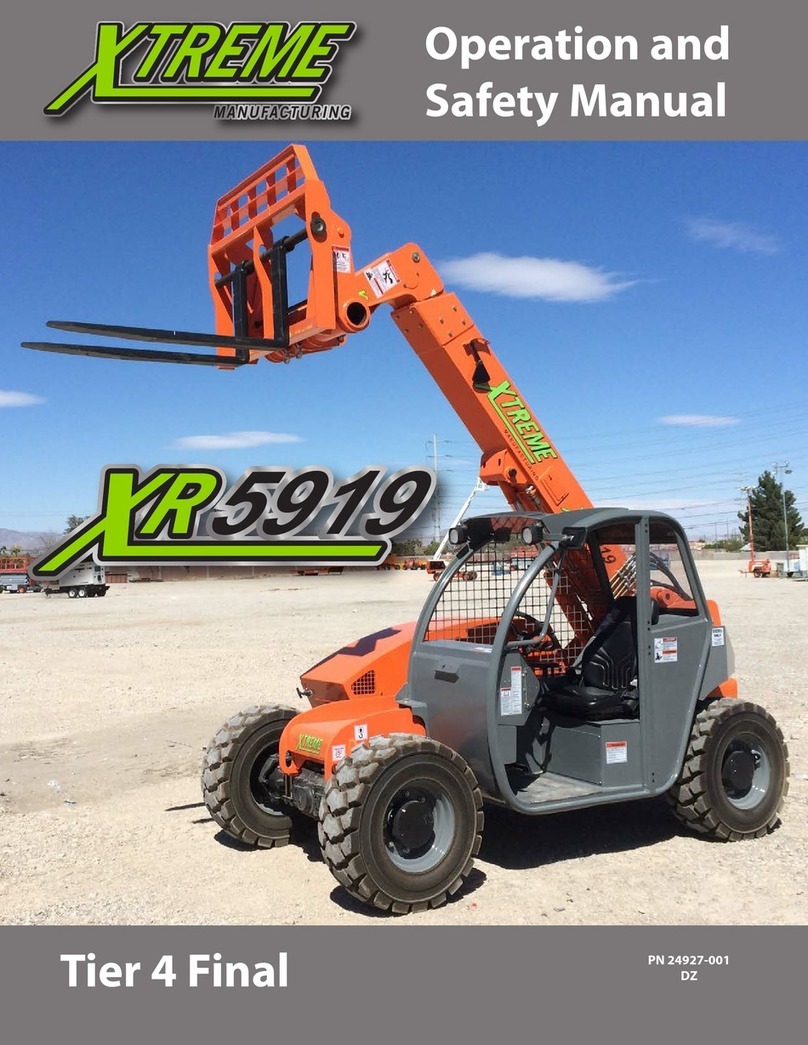 Xtreme Manufacturing XR5919 Operation and safety manual