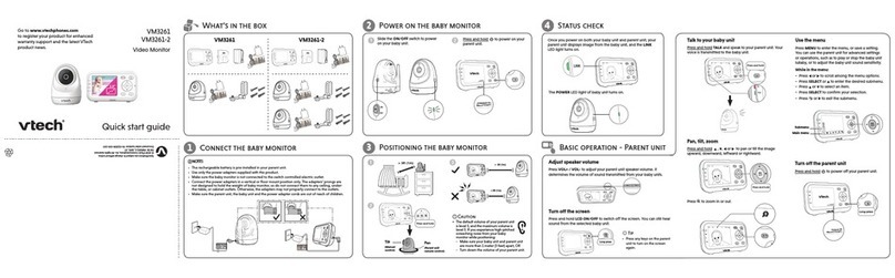 V-tech VM3261 User manual