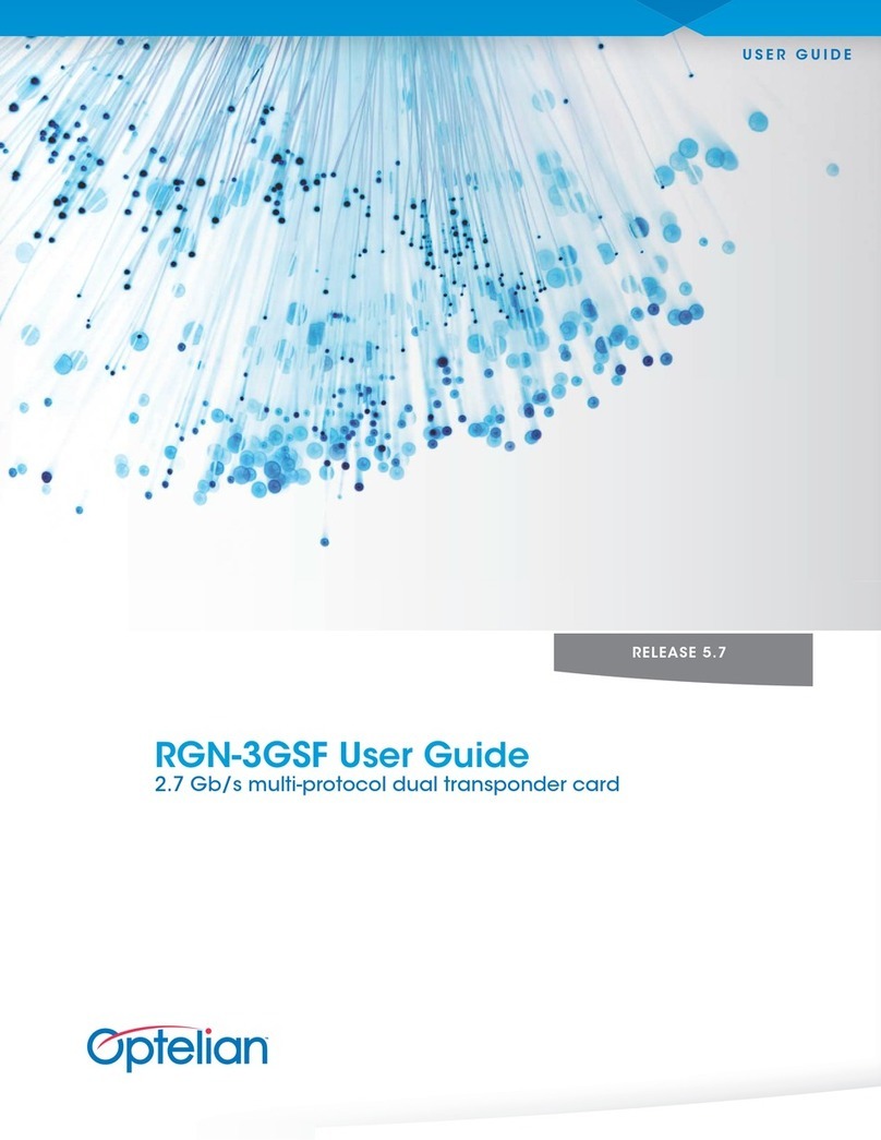 Optelian RGN-3GSF user guide
