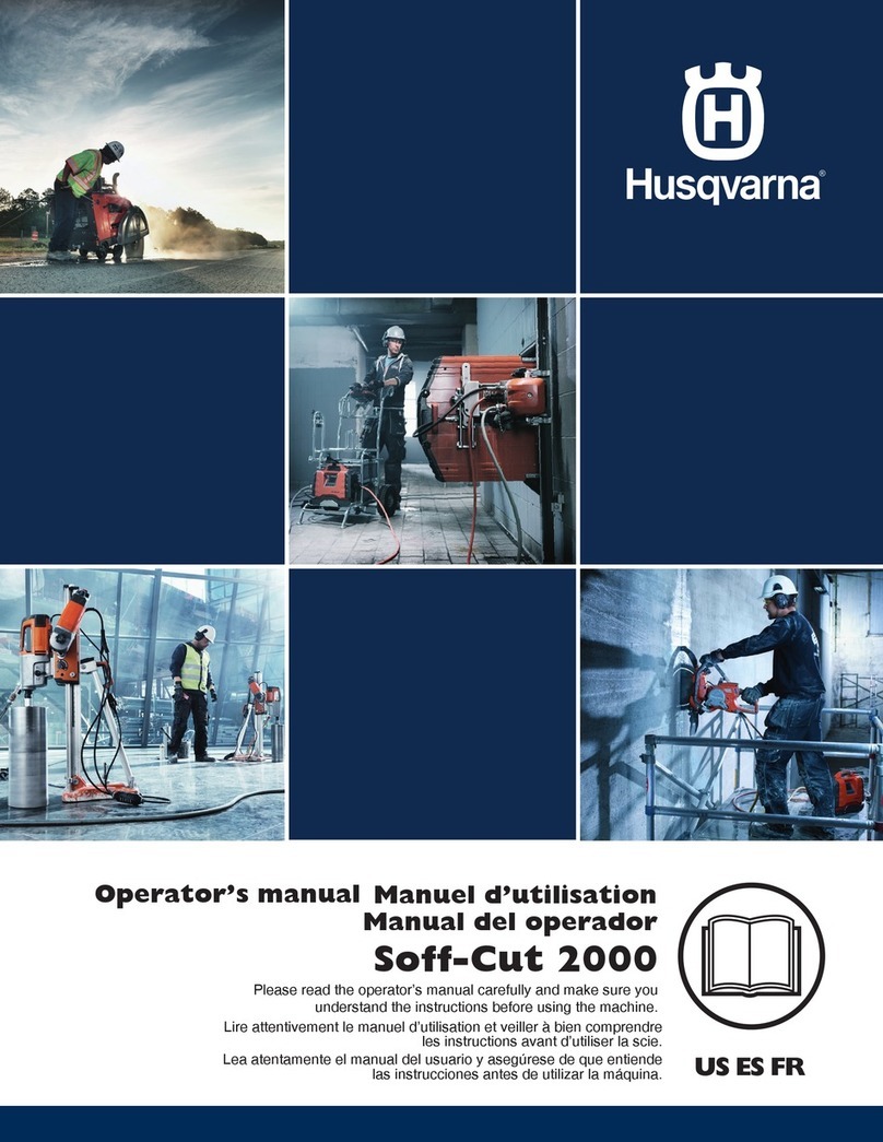 Husqvarna Soff-Cut 2000 Operator's manual
