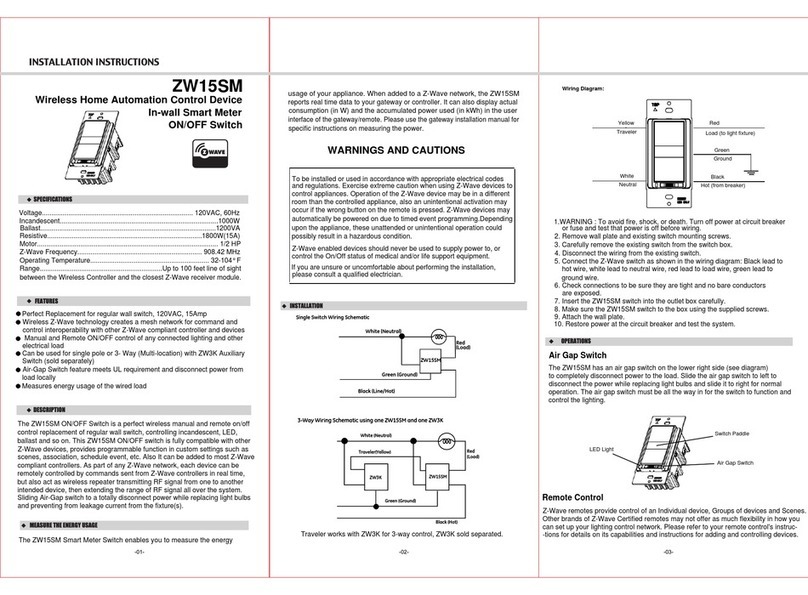 Enerwave ZW15SM installation instructions