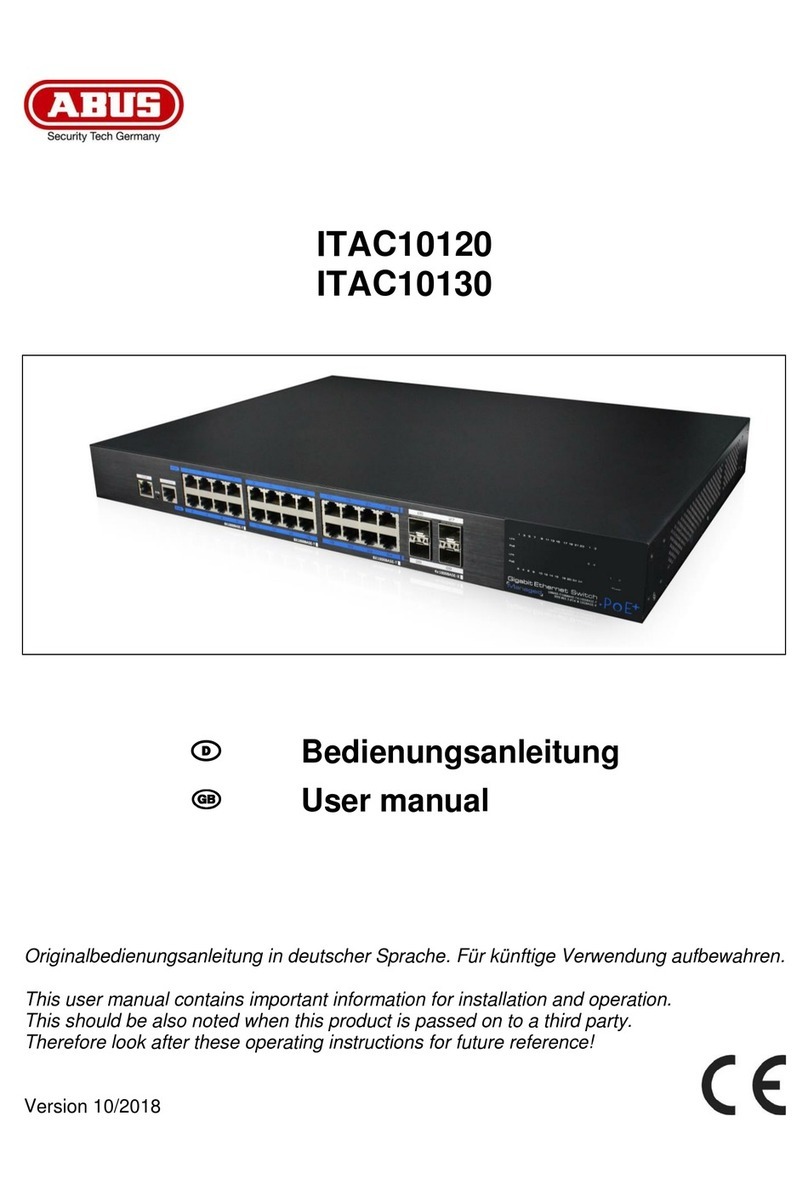 Abus ITAC10120 User manual