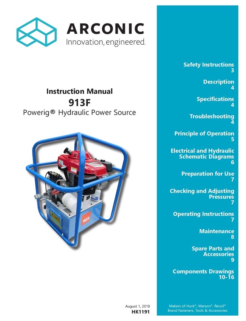 Arconic Powerig 913F instruction manual
