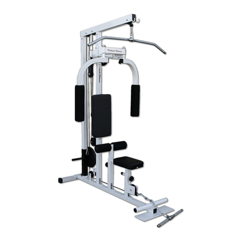 Deltech Fitness DF930 Assembly guide