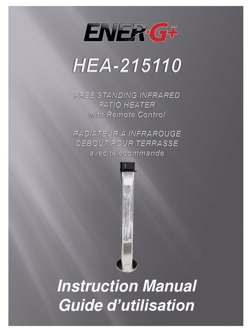 Ener-G+ HEA-215110 User manual
