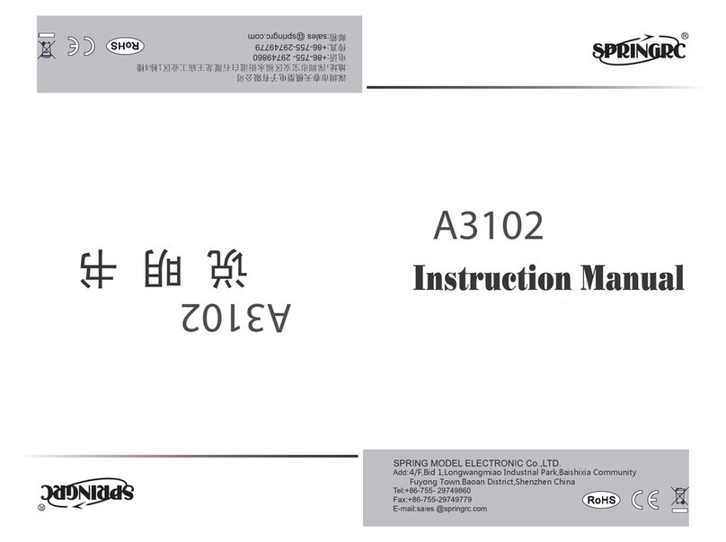 SpringRC A3102 User manual