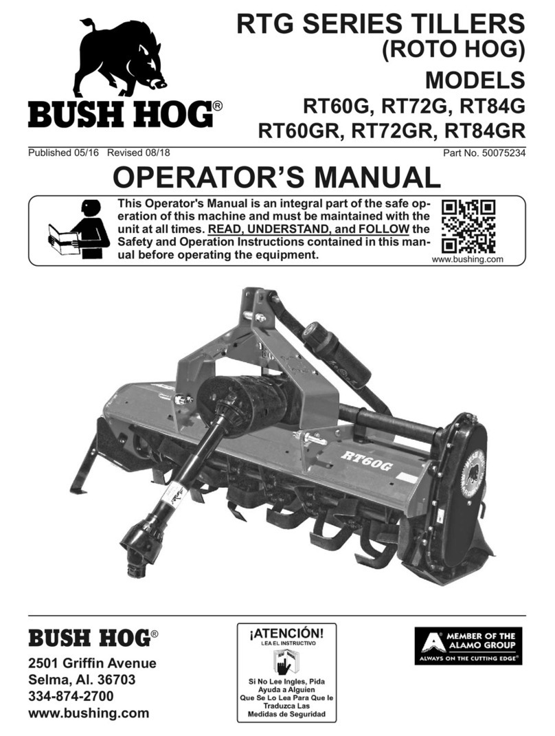 Bush Hog RT72GR User manual