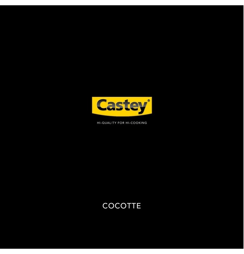 Castey COCOTTE JADE COLLECTION Care and use instructions