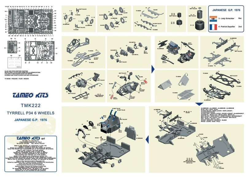 Tameo Kits TMK 222 Assembly manual