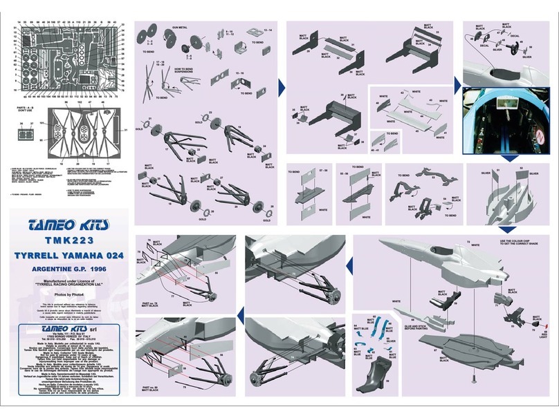 Tameo Kits TMK 223 Assembly instructions